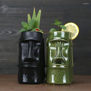 Muggar 1 datorer 650 ml påskön Hawaii Tiki Cocktail Cup Beer Beverage Mug Wine