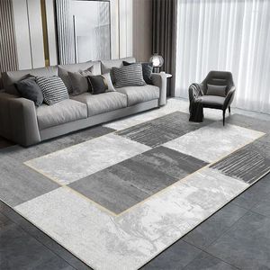 Carpets 14173 Plush Carpet Living Room Decoration Fluffy Rug Thick Bedroom Anti-slip Floor Soft Lounge Rugs Solid Large