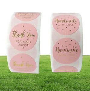 Gift Wrap Thank You Stickers For Small BusinessStickers Labels EnvelopesBubble Mailers And Bags Packaging 500 Pieces Each Roll9082876