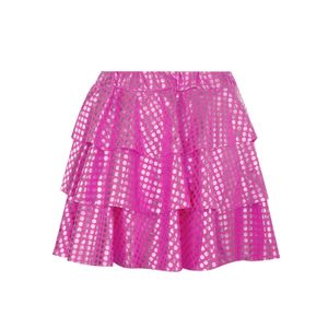 Carnival Costume For Kids Girls Performance Dance Party Skirt Polka Dot Sequin Cake Skirt Pleated Skirts Toddler Girls Skirts