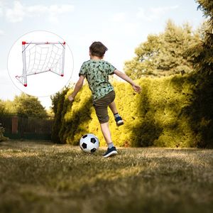 Fußballspielzeug faltbare Tore Kinder mini Spielzeug Fußballtore tragbare PVC -Kleinkind -Kinderausrüstungstraining