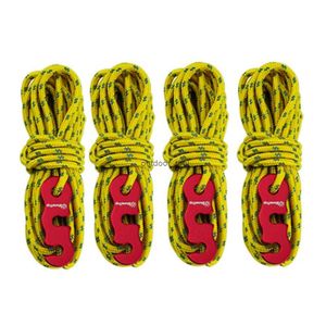 Climbing Ropes 4Pcs/Set Outdoor Rock Rope M Diameter High Strength Survival Paracord Safety With Tent Wind Buckle Drop Delivery Sports Otexu