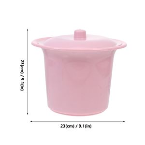 Potty Portable Toilets Chamber Pot Women Urine Bowl Spittoons Lids Handle Brush Pregnant Woman Adults Portable Toilet