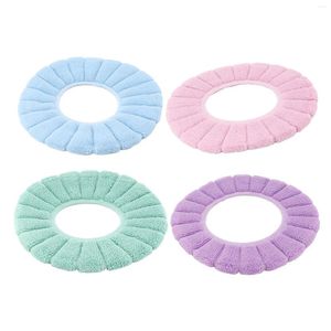 Toilet Seat Covers Seating Cover Anti Fade Washable Pad Portable Non Slip Warm Reusable Comfortable For Travel