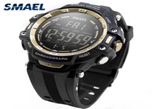 Homens relógios digitais LED LUZ SMAEL SLOCK S SHOTE MONTRE MILS MILITARES RESPOSTA TOP Brand Luxury 1350 Digital Wristwatches Sports3559114