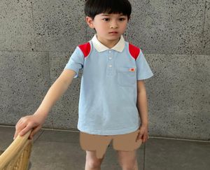 Fashion Boys Lavance Short Short Polos Designer Bambini Tshirt da ricamo 2022 Summer Kids Casual Tees Abbigliamento A85478675553