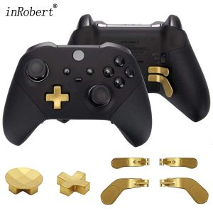 Joysticks 6 in 1 Trigger Button For Xbox One Elite Series 2 Controller Metal Plating Thumbsticks Replacement for Xbox One Elite Series 2