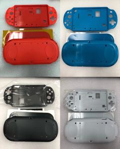 Tillbehör 4Colors OEM för PSVITA för PS Vita PSV 2000 Slim Game Console Case Shell Plastic Housing Replacement