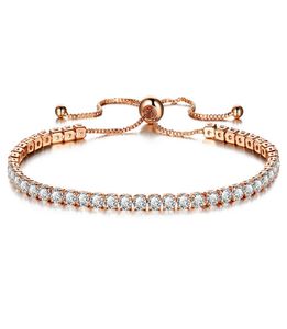 1pcs Drop große Kristallarmbänder mit Zirkonsilber Gold Armreifen Weiß grün rosa lila grüne Stein Frauen Mädchen Geschenke BR0162571051