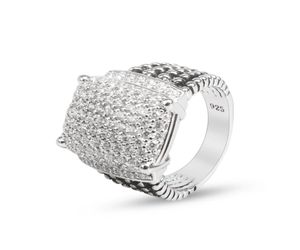 Band Rings Cable Ring Diamond And Men Luxury Punk Zircon Party Fashion Ring For Women6480086