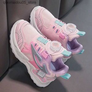 Sneakers Girls Tennis Childrens Shoes Pink Sports Shoes 4-9y Preschool Sports and Running Apartment 9953 Q240413
