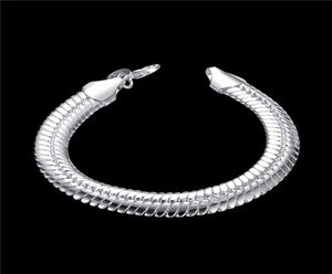 Hochzeitsgeschenk!10 m Flacharmband - ME 925 Silberarmband JSPB231, Beast Geschenk Männer und Frauen Sterling Silber Silber Kettenglied Bracelets4096362