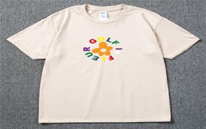 Le Fleur Flower Tee投票Igor TylerクリエイタースケートTシャツコットンマンカジュアルスワッグレディースヒップホップ4576504