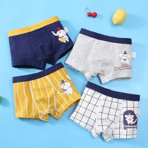 Shorts Boys Unterwäsche Cartoon Kinder Unterwäsche Shorts Mädchen Höschen Junge Kleinkind Boxer Streifen Teenager Baumwollkinder Unterhose