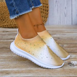Scarpe casual microfibra sneaker a basso tacco per donne 2024 panorami/autunno colori misti Laces-up vulcanize zapatillas