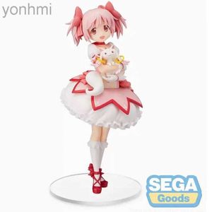 Anime Manga Original Kaname Madoka Miki Sayaka Anime Peripheral Figure Sammlung Action Figuren Modell Statue Dolls Kinder Spielzeug Geschenkdekor 240413