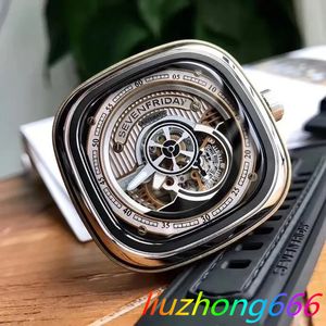 Hot sell 2024 Newest Fashion SevenFriday Watches Brand Wuman Watch P Series P1B/10 Men Auto Mechanical Watch Men's Watches Miyota movement