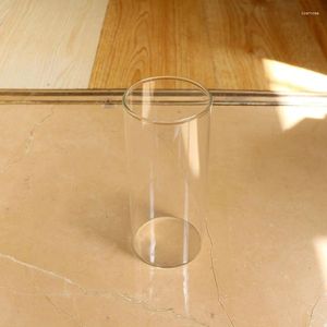 Candle Holders Glass Holder For Home Decor Rustic Cute Decorative Nordic Vase Tabletop Terrarium Flower