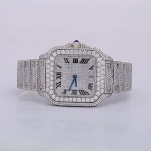 Luxury Looking Fully Watch Iced Out For Men woman Top craftsmanship Unique And Expensive Mosang diamond 1 1 5A Watchs For Hip Hop Industrial luxurious 1066