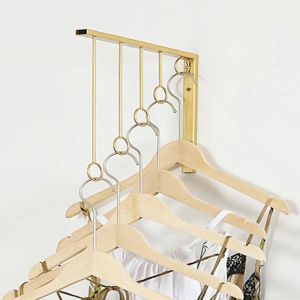 Нижнее белье золотая одежда продажа магазина вешалки Display Rack Iron Art Shelf Swel Crowe Show Save Save Space Cloakroom Организатор нижнего белья