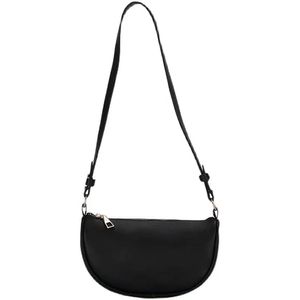 1 1 Designer branco preto bolsa de ombro feminino masculino Triângulo Presente Bolsa de axila Crossbody Half Moon Bolsa Bolsa de bolsa Luxuris