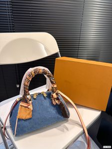 2024 BASSA DESIGNER DENIM Mini borsa da donna Jacquard Spect borsetta per borsette da donna Baglie di traverse a tracolla