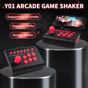 PC Android iOSスマートフォンのためのJoysticks BTワイヤレスゲームコントローラースイッチP4ビデオゲームアクセサリー用ジョイスティックゲームパッド