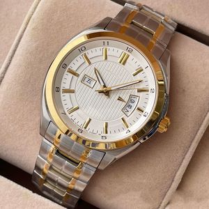 Męskie zegarki Wysokiej jakości klasyczna ceramiczna rama 40 mm Automatyczny ruch mechaniczny męski Watch Sapphire Waterproof Gold Gold Stali Stal Watches Men Men