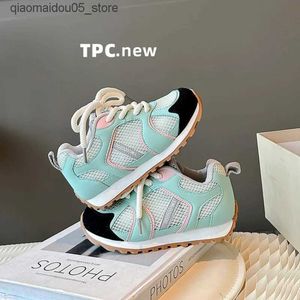 Sneakers Childrens sports shoes spring running shoes outdoor non slip and breathable sports shoes non slip childrens soft soles baby casual tennis shoes Q240413