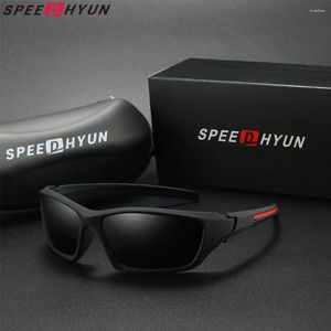 Sunglasses SPEEDHYUN Men Night Vision Sun Glasses For Brand Design High Quality Mirror Eyewear Male Driving UV400