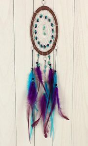 Fatto a mano Valentine039s Creative Jewelry Turquoise Dreamcatcher Forniture automobilistiche Regali di laurea creativi Accessori Brida3387850