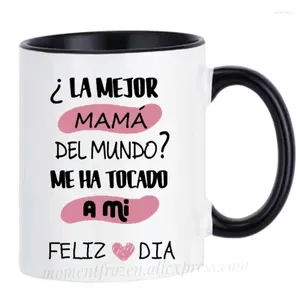 Canecas Mamãe xícaras mamãe café mamãe mamãe presentes de mãe em casa leite leite mugen cerâmica tabela de chá de chá de chá de cafeteira bebida de cerveja