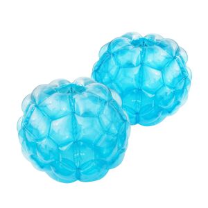 Bungee PVC aufblasbare Stoßbälle für ParentChild, Stoßstangenblasen, Outdoor -Sportspiele, Walking Zorb Ball, 60 cm, 2 Pack
