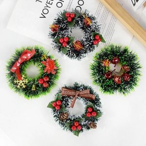 Декоративные цветы Рождественские украшения пластмассы