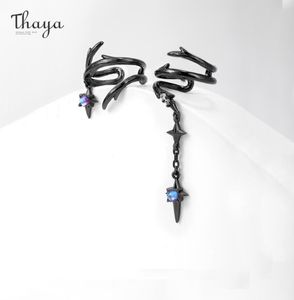 Thaya Original Design Vintage Earrings Clip for Women Thorn Selly ear Cuff in Piercing Crystal Fine Jewelry Gifts 2207181601591