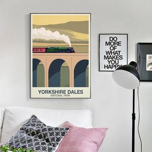 Storbritanniens nationalpark Cairngorms Snowdonia The Broads Affischer Printing Decor Canvas målar vardagsrum sovrum väggkonst heminredning