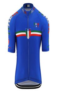 Summer New Italia National Flag Pro Team Cycling Jersey Men Road rower wyścigowy Ubranie rowerowe Jersey Cycling Wear Clothin8053556