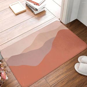 Carpets Boho Earthy Landscape Doormat Rug Carpet Mat Footpad Polyester Non-slip Washable Front Room Corridor Kitchen Bedroom Toilet