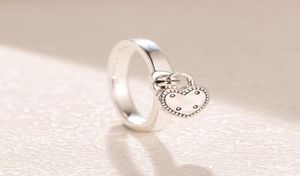 Großhandel-romantische Persönlichkeitsring Luxusdesigner Schmuck P 925 Sterling Silver Ladies Ring mit Originalbox1530421