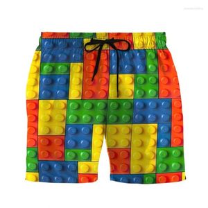 Shorts maschile Stampa 3D Hawaii Pattern Beach for Men Fashion Casual Casual Board Outdoor Sport Gym Swimming Trunks Cless