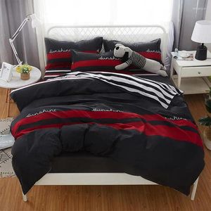 Bedding Sets 30 Stripes Set Modern Business Fashion Good Quality Duvet Cover Quilt Bed Sheet Pillow Cases Pattern