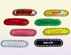 Fashion Hair Clips Barrettes Ladies Simple Personality Candy Colorful Letters Designer Hairpins Brand Box Packing272P6058034