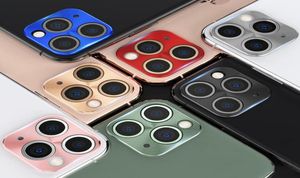 High Quality Metal Slim Camera Lens Protection For iPhone 11 11 Pro 11 Pro Max Wearresistant Scratchresistant Camera Lens Protec9713525