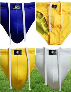 Plus Size Bear Claw Paw Men039s Swimwear Triangular Briefs Trunks Gay Bear Low Waist Briefs For Bear 6 Colors M L XL XXL9453164