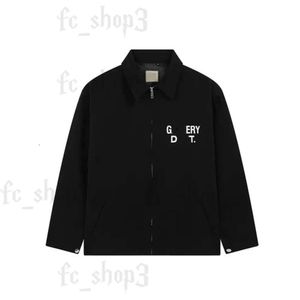 Mens Jackets Designer Gallerydept Jackets Luxury Fashion Brand Lapel Neck Zipper Print Large Pocket Jackets Casual Stylist Clothes Comfortable 6Color 945