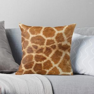 Pillow Giraffe - Stampe animali lancio di cuscini di copertura del divano letto S