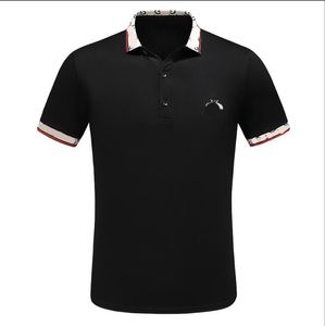 Fashion Men's T-Shirts Mens POLO Short Sleeve Breathable Tops Tees Letter Pattern Print Men Women Summer T Shirts Plus size men's polo shirt M-3XL#59