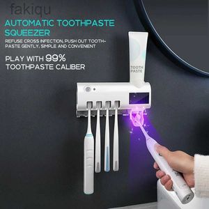 Signitizzatore per spazzolino denti ryra sterilizzatore automatico sterilizzatore UV spazzolino dentifricio squeezer smart dentifricio distributore accessori per bagno 240413