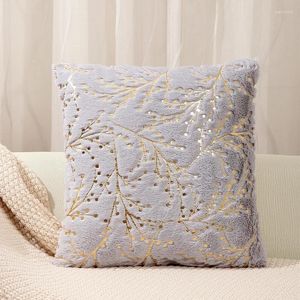 Pillow Golden Plexus Pur Cover moderno Luxo Branco de 45x45cm Decorativo para Sofá Decoração de Decoração de Decoração de Decoração