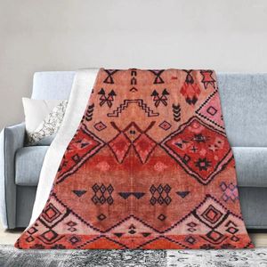 Blankets Bohemian Farmhouse Soft Warm Flannel Throw Blanket Plush For Bed Living Room Picnic Travel Home Sofa